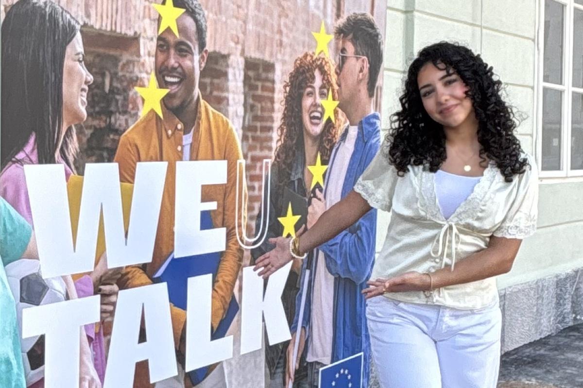 Naya at the Youth Policy Dialogue 2026.